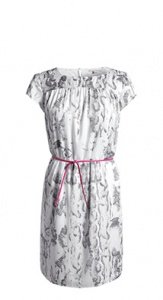 Leichtes Satin-Kleid