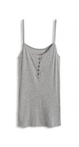 Leichtes Spitzen-Ripp-Top