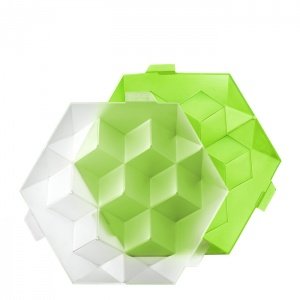 Lékué Ice Cube XL Eiswürfelbereiter Grün