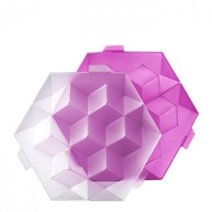 Lékué Ice Cube XL Eiswürfelbereiter Pink