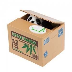 Diebstahl Panda Spardose