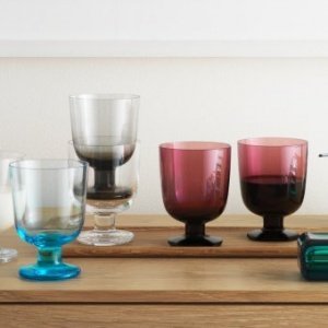 Lempi Trinkglas 2er Set dunkellila