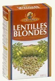 Lentilles Blondes (Weiße Linsen), 500g