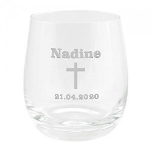 Teelicht zur Kommunion mit Gravur