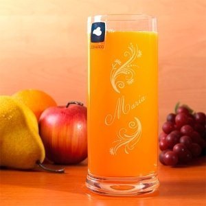 Leonardo Trinkglas mit floralen Motiv un