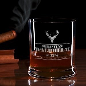 Leonardo Whisky-Glas mit Wunschname und 