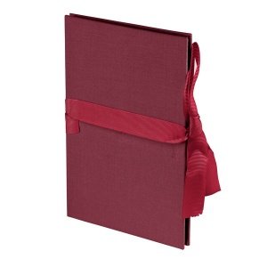 Leporello Colorido, bordeaux