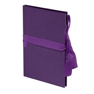 Leporello Colorido, plum