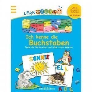 Lernraupe Ich kenne die Buchst