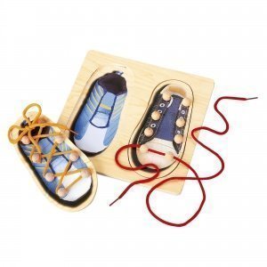 Lernspiel "Schuhe binden"