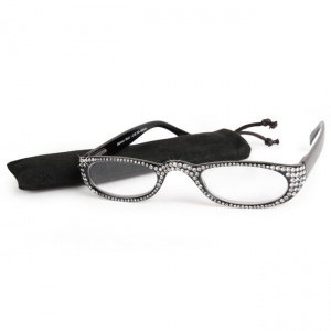 Lesebrille Strass, +2,0 Dioptrien