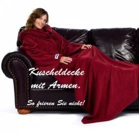 Lesedecke mit Armen