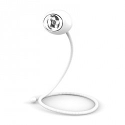 Leselampe Twisted weiß Multifunktions-Le