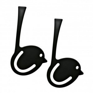 Lesezeichen Pi:p 2er solid schwarz