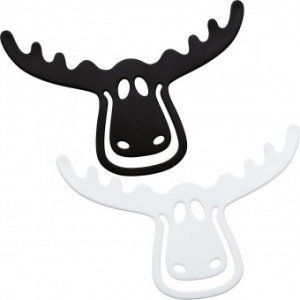 Lesezeichen Rudolf 2er Set solid schwarz