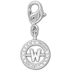 Letter W Charm