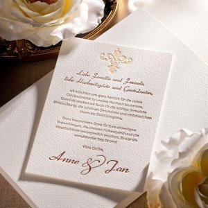 Letterpress Save the-Date/Dankeskarte Ch