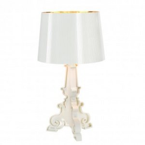 Leuchte Bourgie weiß-gold