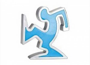 Leuchtende LED Buchstützen