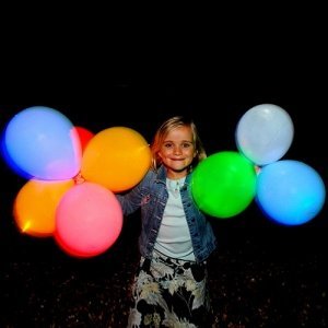 Leuchtende LED Luftballons