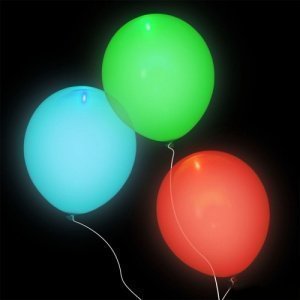 Leuchtende LED-Luftballons
