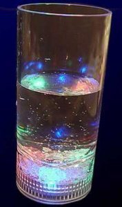 Leuchtende Longdrinkgläser (4er-Set)