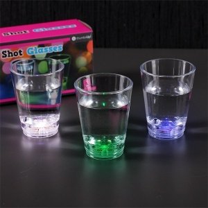 Leuchtende Schnapsgläser im 3er Set