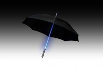 Leuchtender Regenschirm