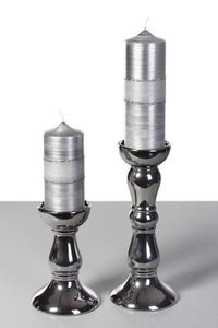 Leuchter -Antonella- silber klein, la vi