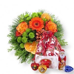 Leuchtfeuer und Weihnachts-Säckchen