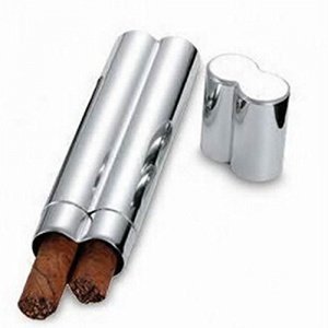 LIKECAR Edelstahl Zigarren Etui