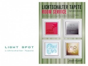Lichtschalter Tapete - Room Service