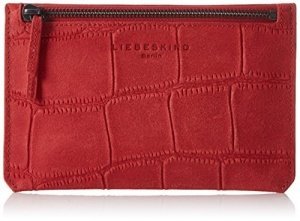 Liebeskind Berlin Damen Kiwir Alliga Kosmetiktäschchen, Rot (Cherry Blossom Red 3532), 19x12x1 cm