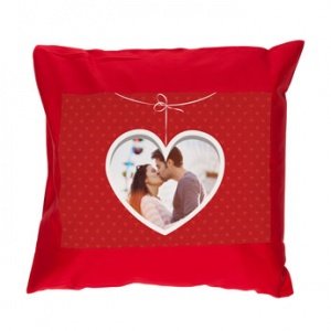 Liebeskissen - klein - dunkelblau - mit 