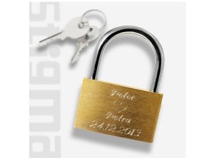 Liebesschloß mit Ihrer persönlichen Bots