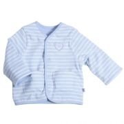 Liegelind - weiche Wendejacke hellblau-w