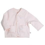 Liegelind - weiche Wendejacke rosa-weiß,