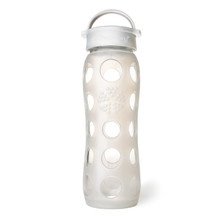 Lifefactory - Glasflasche 0,6 Liter, wei