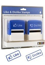 Like und Dislike Stempel