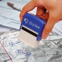 Like und Dislike Stempel