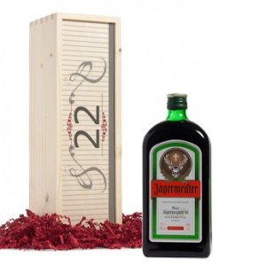 Likör mit Text - Jägermeister