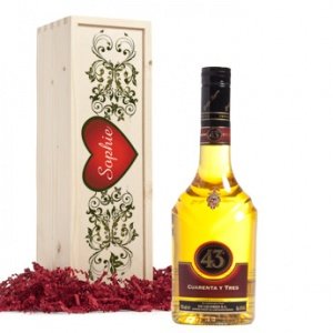 Likör mit Text - Licor 43