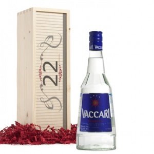 Likör mit Text - Sambuca Vaccari