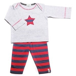 Lilly+Sid Baby Set Hose+T-Shirt -Star-