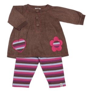 Lilly+Sid Baby Set Tunika und Leggings -