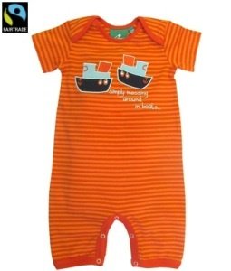 Little Green Radicals Kurzarm Strampler 