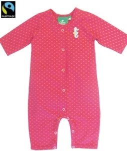 Little Green Radicals Strampler Pink See