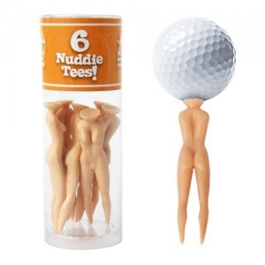Lustige Golftees nackt
