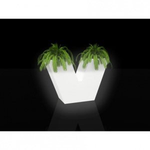 LLUM Uve Pflanzentrog beleuchtet