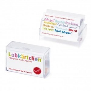 Lobkärtchen für Kinder